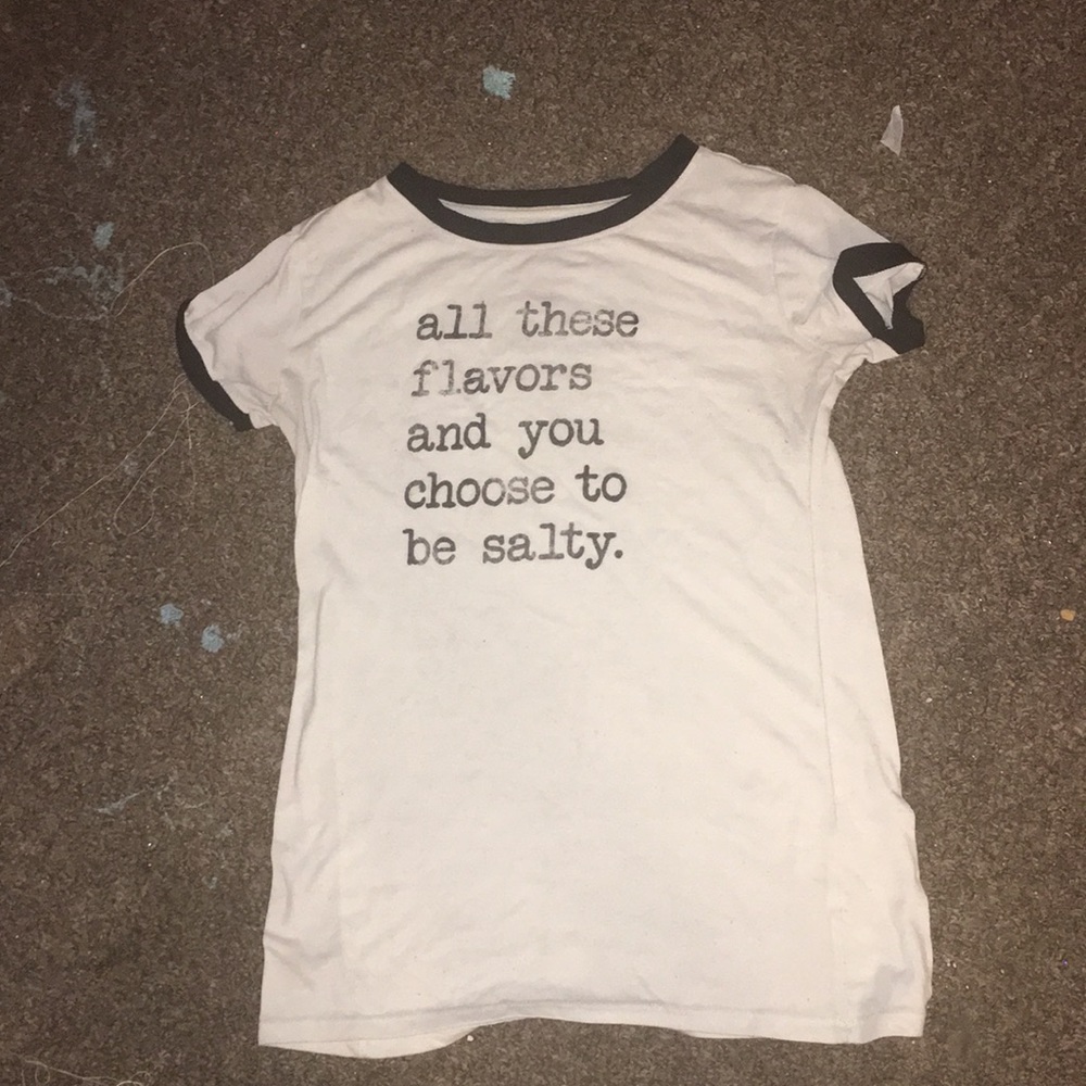 Cute shirt.
